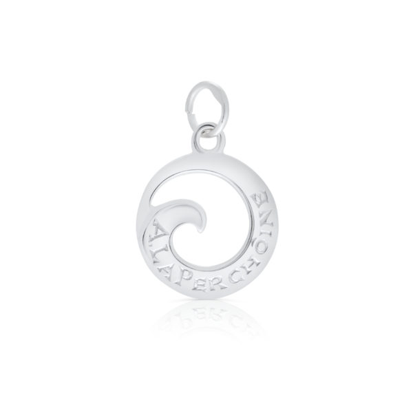 Sterling Silver Wave Charm/Pendant (A La Perchoine)