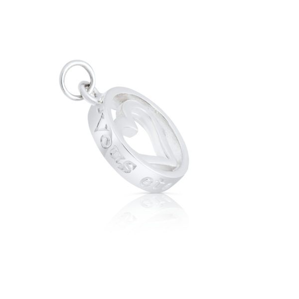 Sterling Silver Heart Charm/Pendant (You Are My Sunshine)