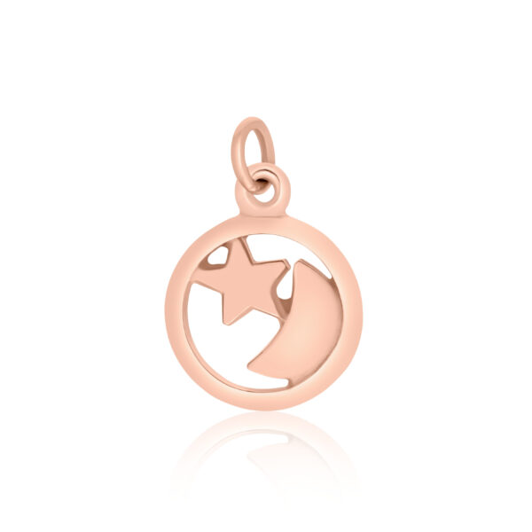 9ct Rose Gold 13mm Charm/Pendant (LYTTMAB)