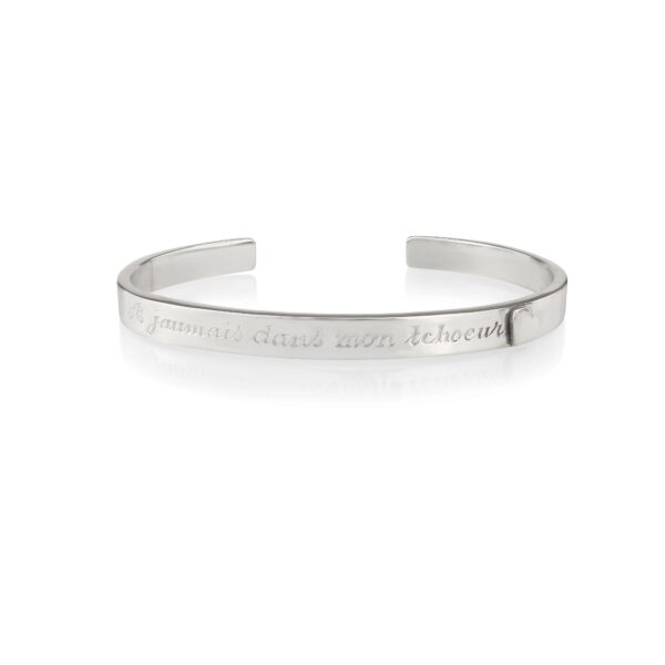 Sterling Silver Bangle (Forever In My heart)