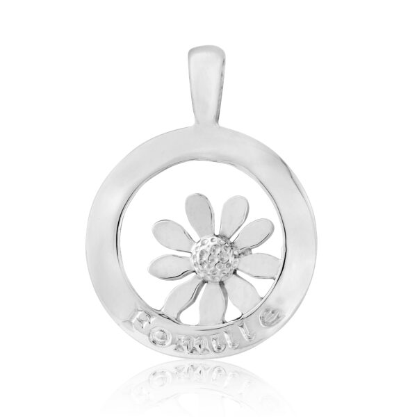 Sterling Silver Daisy Pendant (Family)