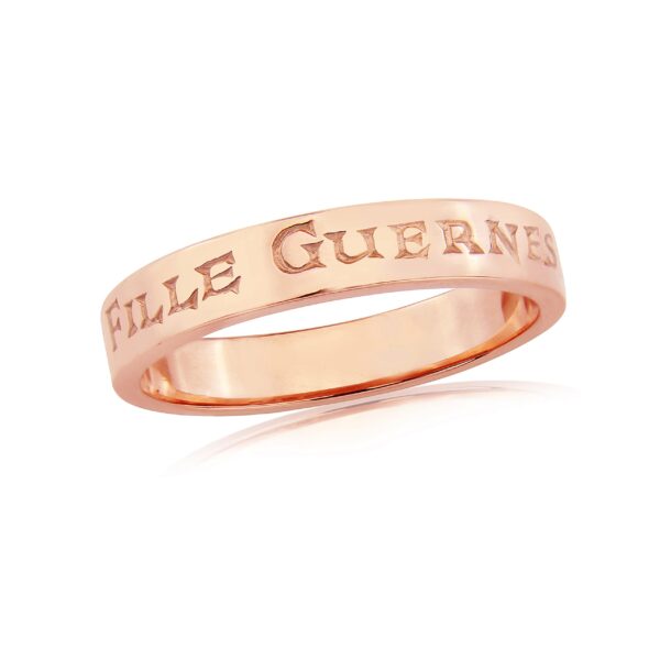 9ct Rose Gold Ring (Guernsey Girl)