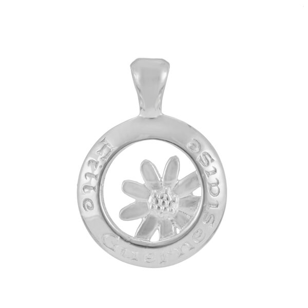 Sterling Silver HW Daisy Pendant (Guernsey Girl)