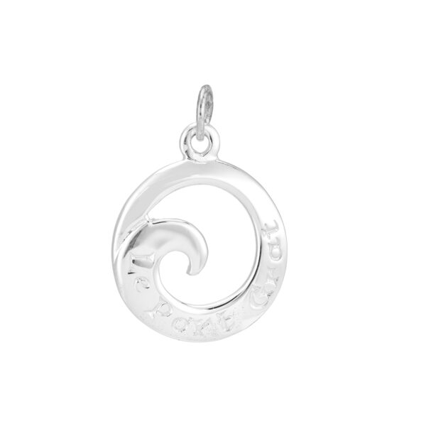 Sterling Silver Le Port Grat Charm/Pendant (Beaches/Bays)
