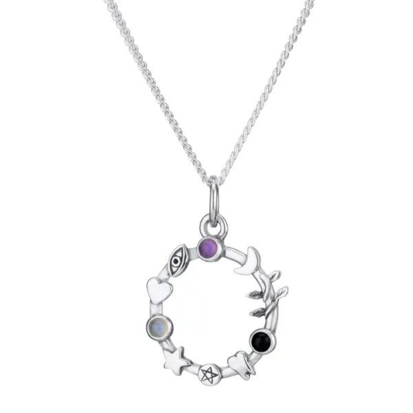 ENCHANTMENT - Sterling Silver & Gemstone Necklace