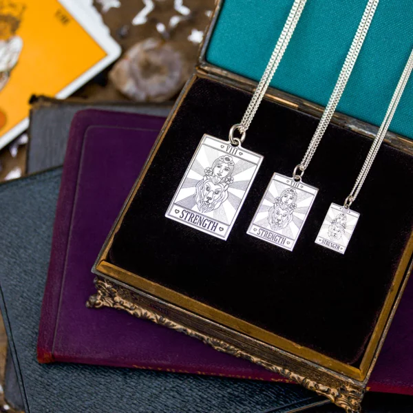 The Strength Tarot Necklace - Image 2