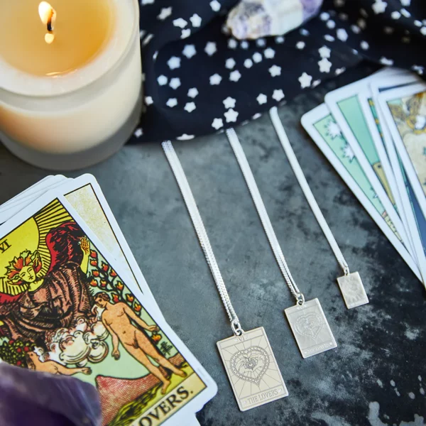 The Lovers Tarot Necklace - Image 2
