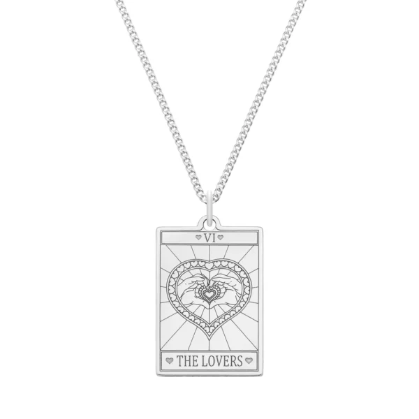 The Lovers Tarot Necklace