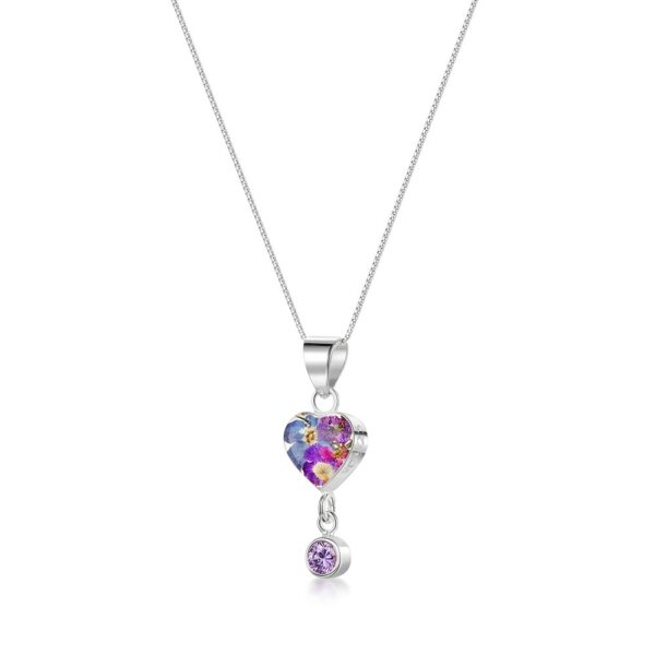 Shrieking Violet's Handmade Birthstone Necklaces: February