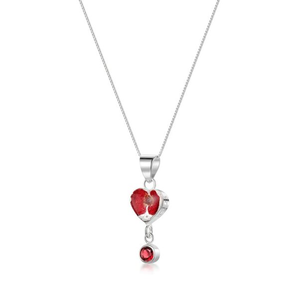 Shrieking Violet's Handmade Birthstone Necklaces: January