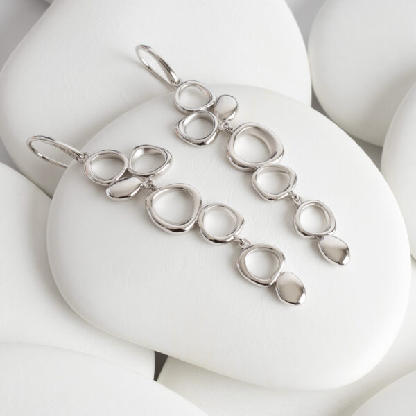 Coast Shore Cascade Drop Earrings - Image 2