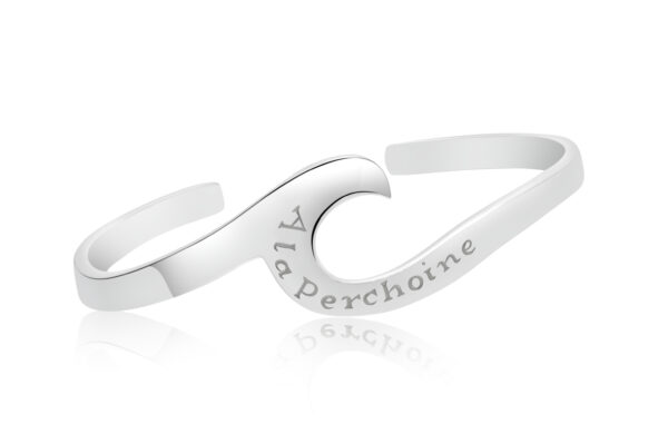 Sterling Silver Wave Bangle ( A La Perchoine)