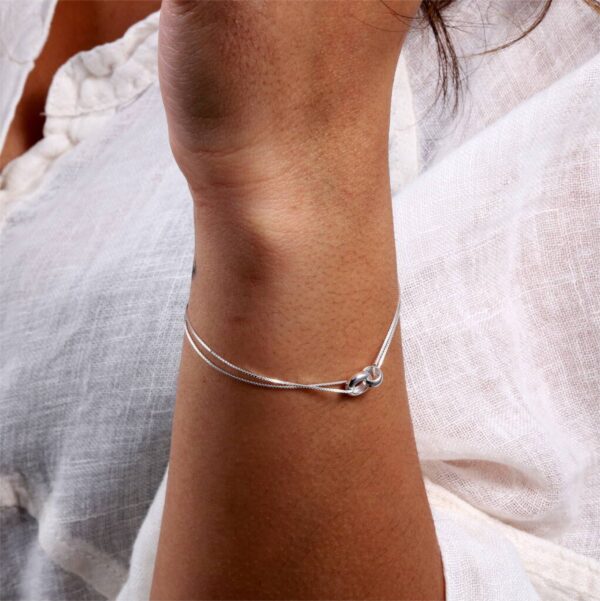 Friendship Is A Knot Bracelet On Card - Image 3