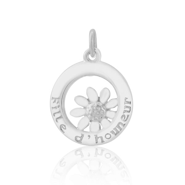 Sterling Silver Daisy Charm/Pendant (Bridesmaid)