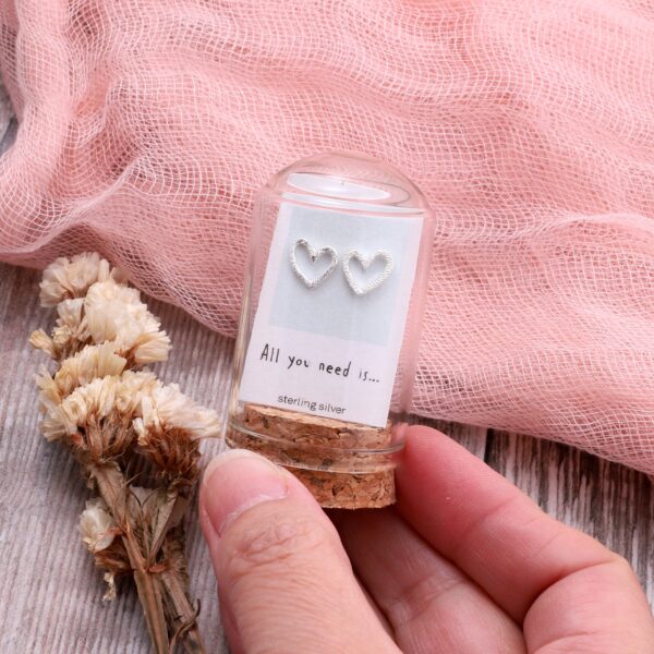 All You Need Is ...Heart Earrings