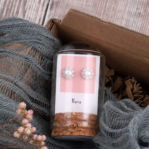 Nana Pearl Earrings In A Bottle