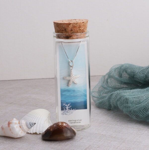 Starfish Silver Necklace
