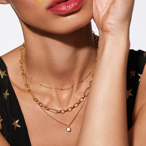 Square Necklace - Mother of Pearl - Image 3