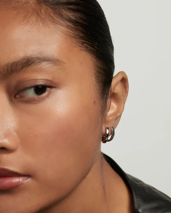 PDPAOLA DUKE SILVER EARRINGS - Image 2