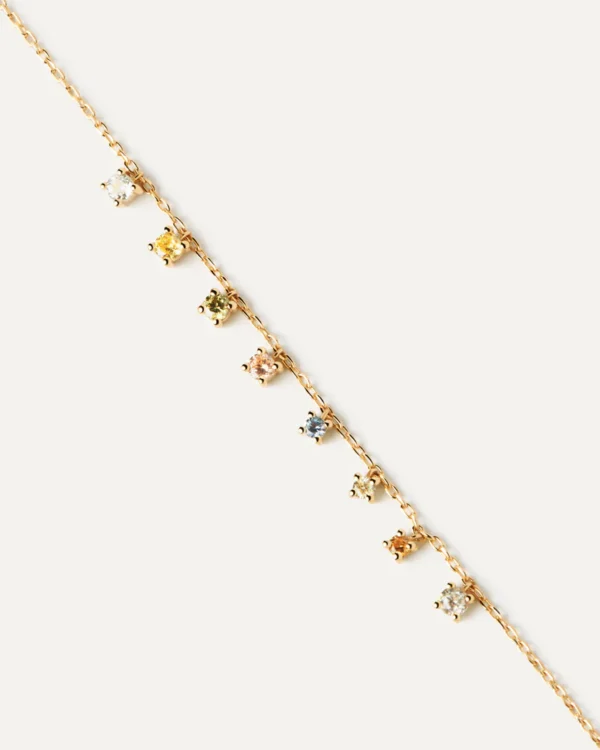 PDPAOLA RAINBOW SALSA BRACELET SILVER/GP - Image 2
