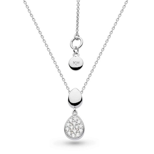 Coast Pebble Glisten Pavé Necklace