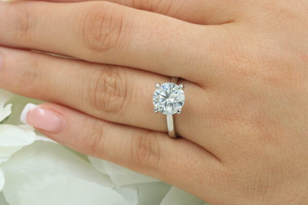Platinum 3.01ct Lab Grown Diamond E/VS1 - Image 3