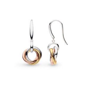 Bevel Trilogy Drop Earrings