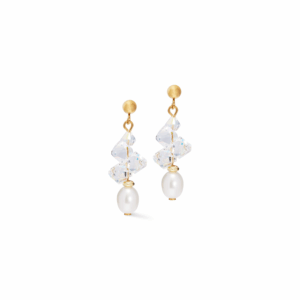 Earrings Dancing Crystals & Pearls gold 1136211816